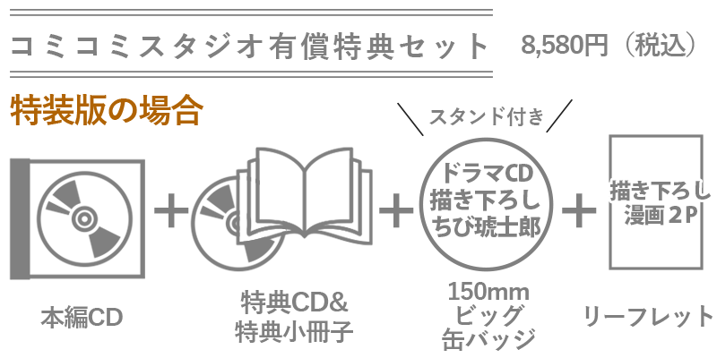 コミコミスタジオ有償特典セット